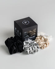 100% Mulberry Silk Scrunchie Collection