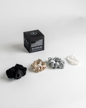 100% Mulberry Silk Scrunchie Collection