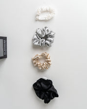 100% Mulberry Silk Scrunchie Collection