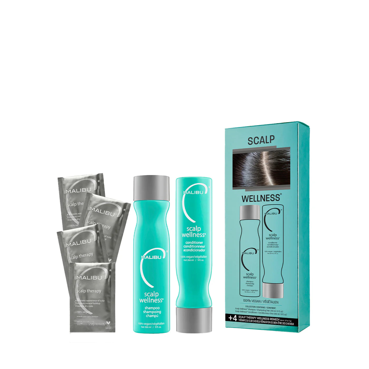 Malibu C Scalp Wellness Collection Set