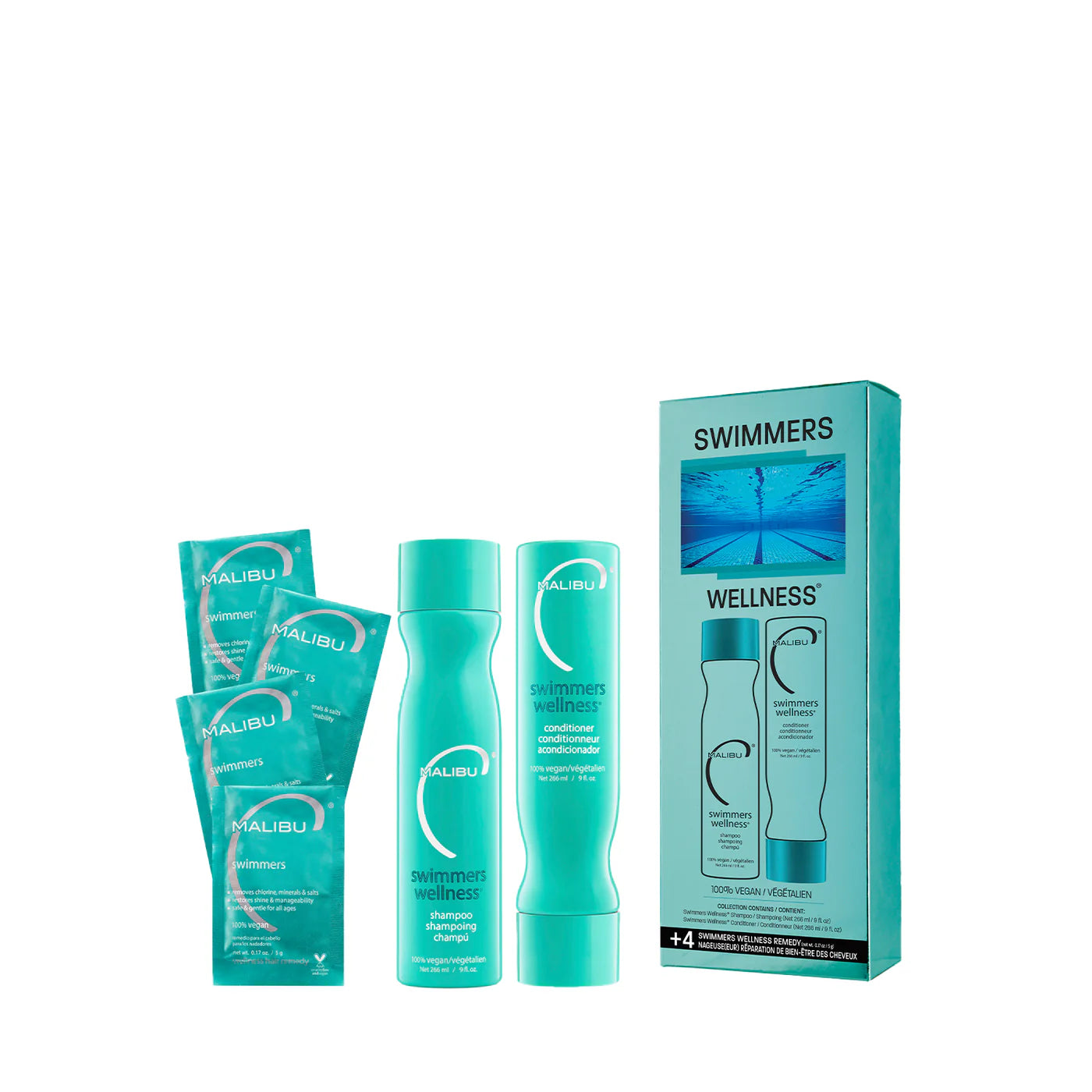 Malibu C Swimmers Wellness Collection Set