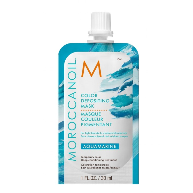 Moroccanoil Color Depositing Mask Sachet Aquamarine